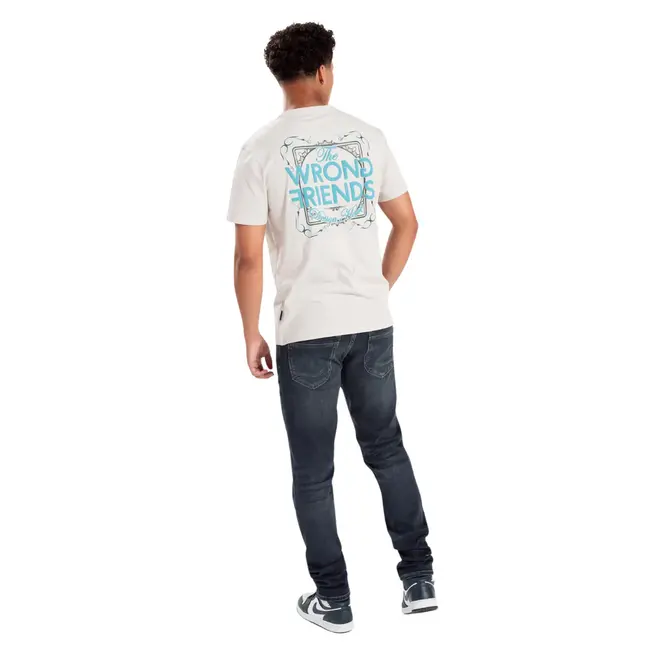 WRONG FRIENDS VARNA T-SHIRT - LIGHT GREY