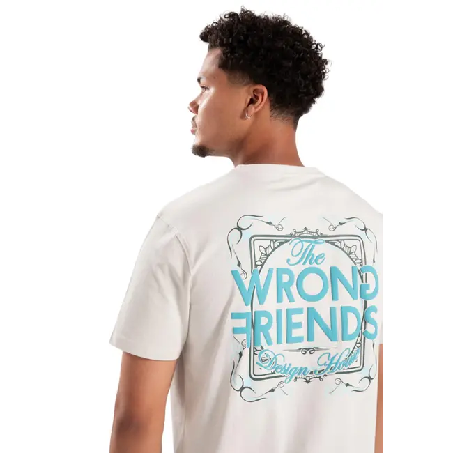 WRONG FRIENDS VARNA T-SHIRT - LIGHT GREY