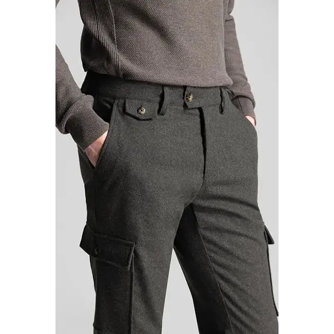 Dstrezzed MARLON WOOL COMBAT RAVEN