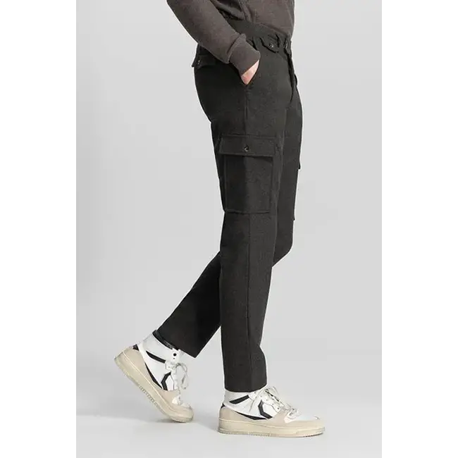 Dstrezzed MARLON WOOL COMBAT RAVEN