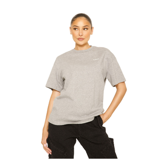 L.A Sisters SIGNATURE OVERSIZED TEE GREY