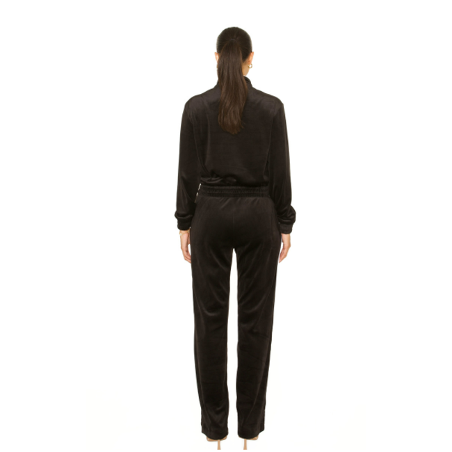 L.A Sisters VELOUR LOS ANGELES TRACKSUIT BLACK