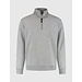 PURE PATH SIDELINE WORDMARK HALFZIP SWEATER GREY