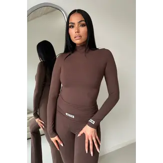 Unique the Label KIMMY TOP CHOCOLATE
