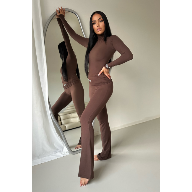 Unique the Label KIMMY TOP CHOCOLATE