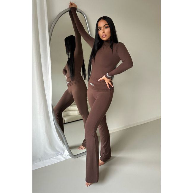 Unique the Label KIMMY TOP CHOCOLATE