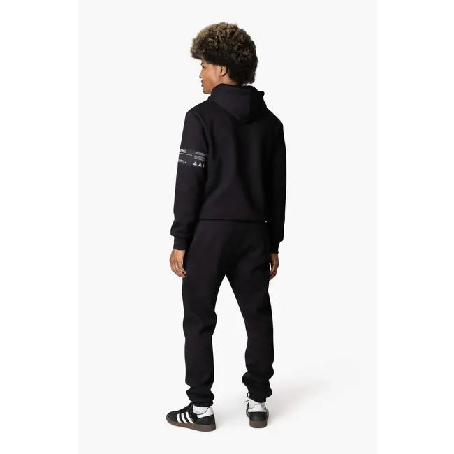 Quotrell ARUBA SET (hoodie + broek) BLACK/WHITE