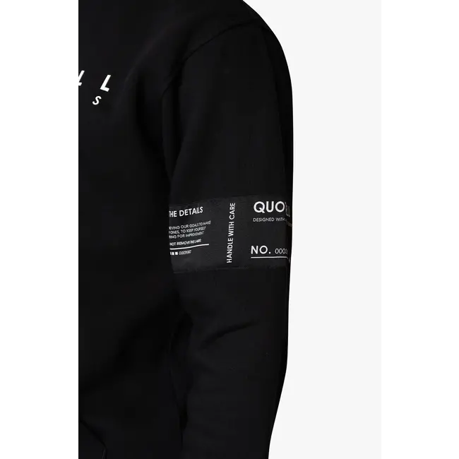 Quotrell ARUBA SET (hoodie + broek) BLACK/WHITE