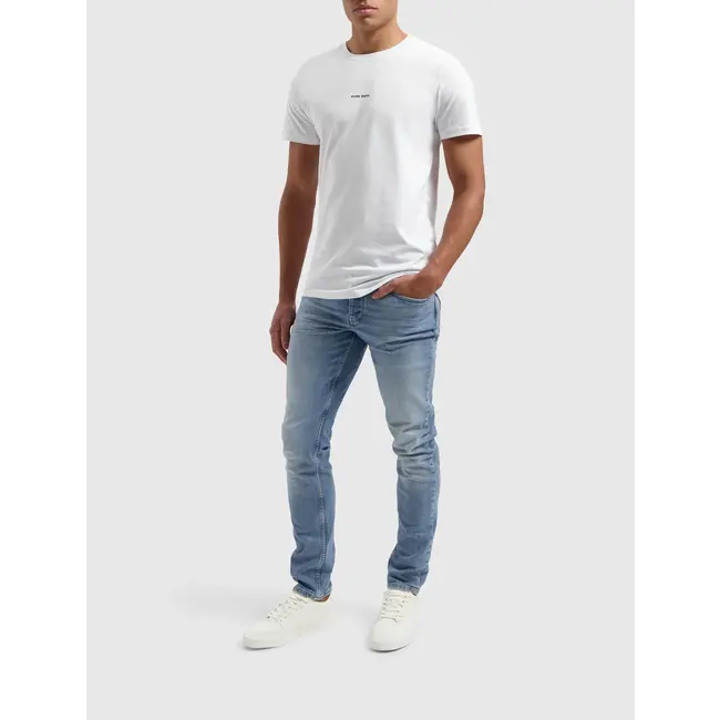 PURE PATH ESSENTIAL LOGO T-SHIRT WHITE