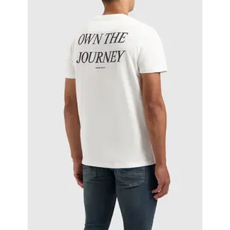 PURE PATH OWN THE JOURNEY T-SHIRT OFF WHITE