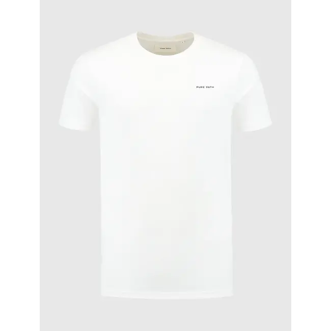 PURE PATH OWN THE JOURNEY T-SHIRT OFF WHITE