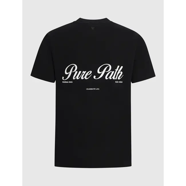 PURE PATH ESSENCE OF LIFE T-SHIRT BLACK
