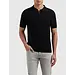 PURE PATH HALF-ZIP KNITWEAR POLO BLACK