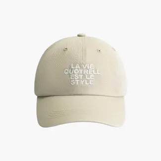 Quotrell LA VIE CAP BEIGE/OFF WHITE