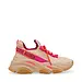 STEVE MADDEN PROJECT SNEAKER BLUSH/CORAL MULTI