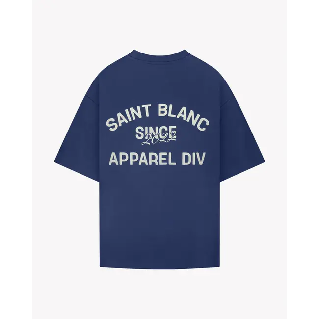 SAINT BLANC APPAREL T-SHIRT TWILIGHT BLUE