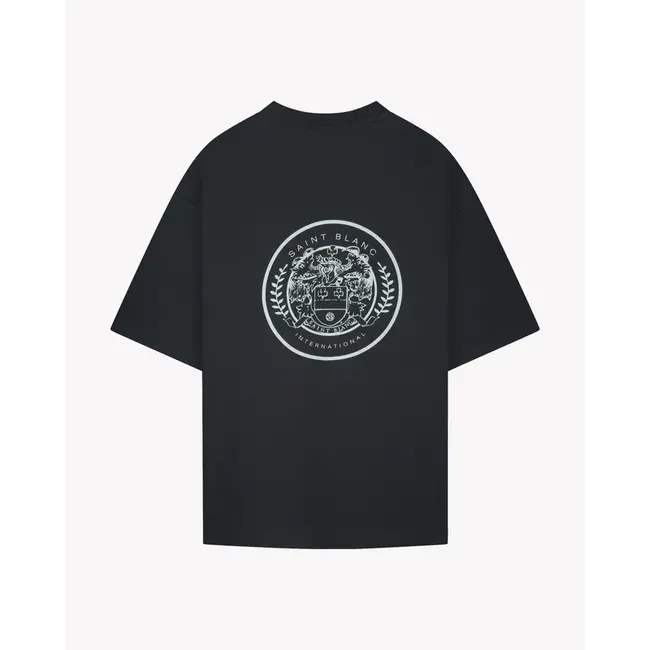 SAINT BLANC CREST T-SHIRT JET BLACK