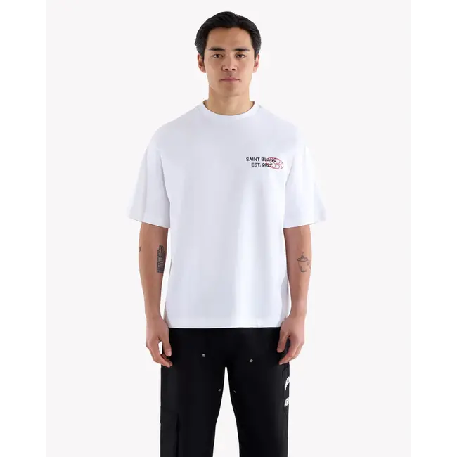 SAINT BLANC UPTOWN T-SHIRT BRIGHT WHITE