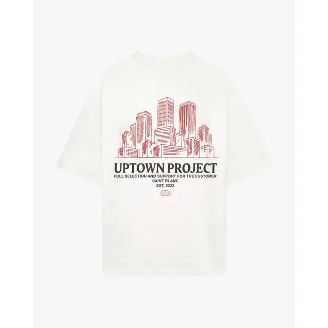 SAINT BLANC UPTOWN T-SHIRT BRIGHT WHITE