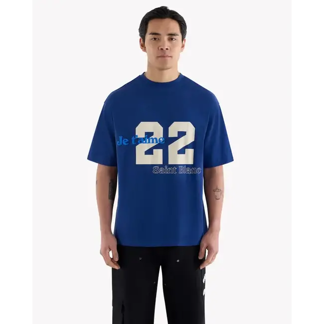 SAINT BLANC LOVE 22 T-SHIRT TWILIGHT BLUE