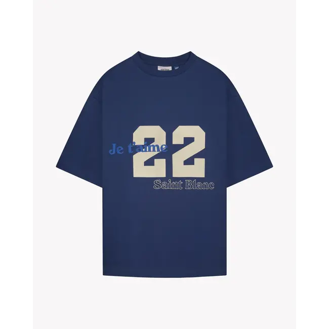 SAINT BLANC LOVE 22 T-SHIRT TWILIGHT BLUE