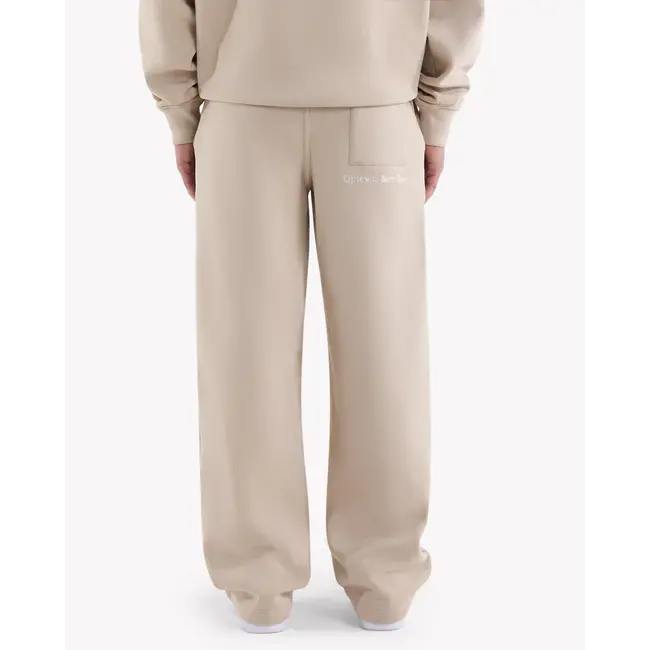 SAINT BLANC TOP STITCH LOOSE JOGGER FEATHER GREY