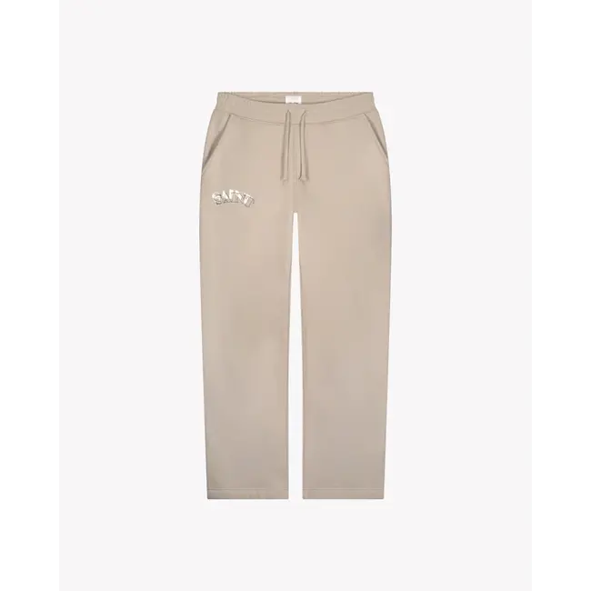SAINT BLANC TOP STITCH LOOSE JOGGER FEATHER GREY