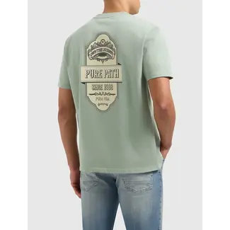 PURE PATH LATIN SPIRIT T-SHIRT ARMY GREEN