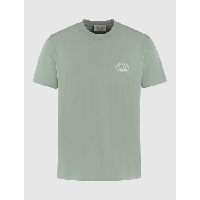 PURE PATH LATIN SPIRIT T-SHIRT ARMY GREEN