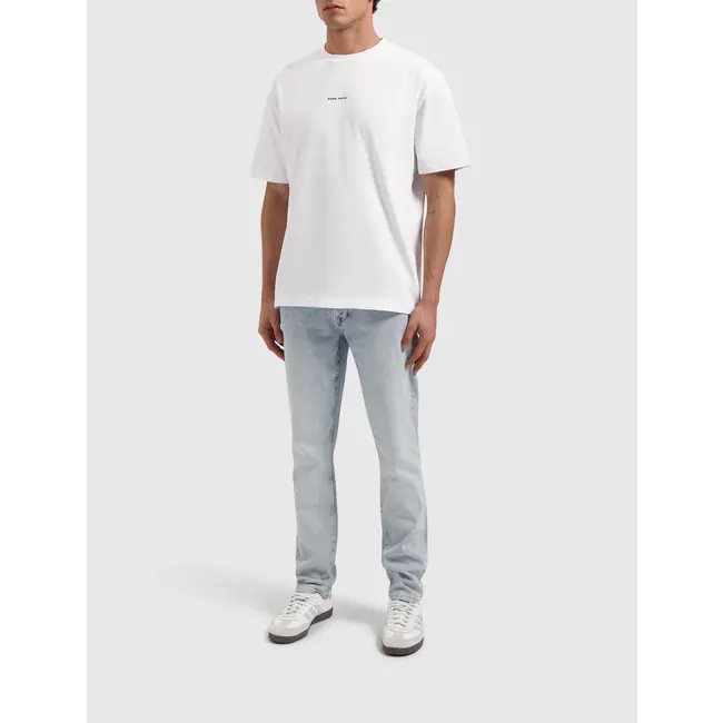 PURE PATH TROPICAL CREST T-SHIRT WHITE