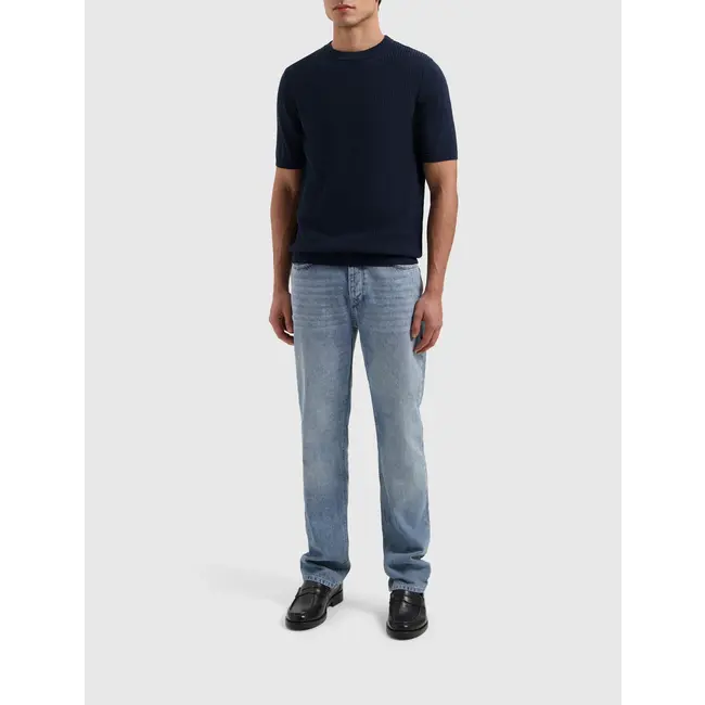 PURE PATH THE ERIC REGULAR FIT JEANS DENIM MID BLUE