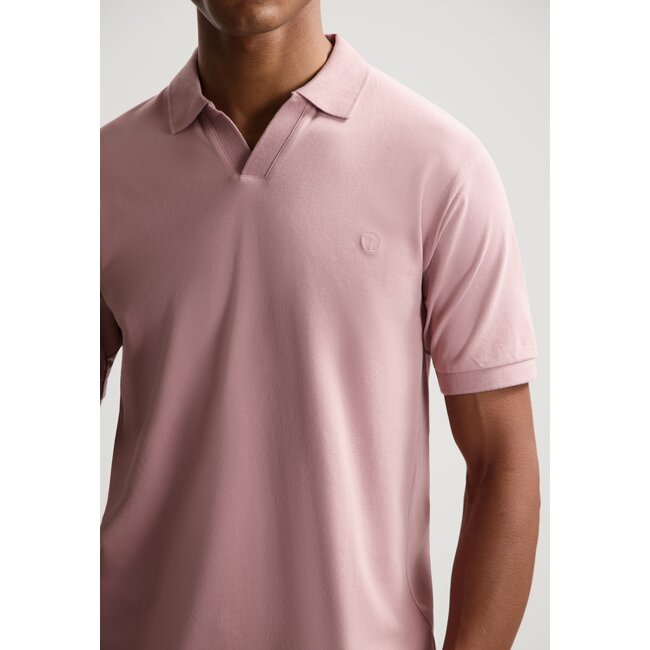 Dstrezzed BOWIE V-NECK POLO WOODROSE