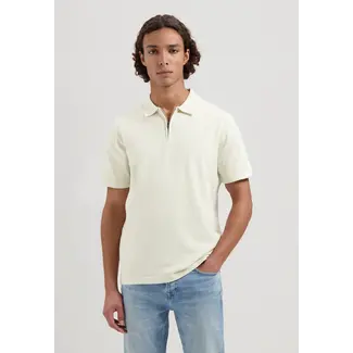 Dstrezzed DORIAN ZIP POLO SILVER BIRCH