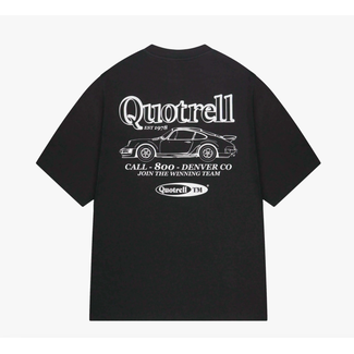 Quotrell ROADSTER TEE BLACK/WHITE