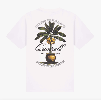Quotrell MUSA TEE WHITE/BLACK