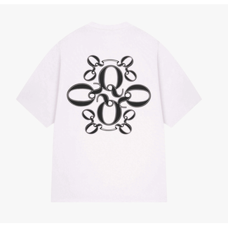 Quotrell INSIGNIA TEE WHITE/BLACK