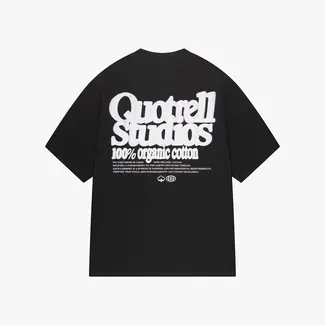 Quotrell PUFF STUDIOS TEE BLACK/WHITE