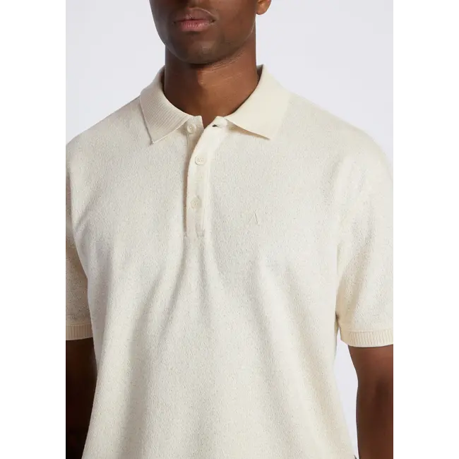 AEDEN GUZ POLO SAND MELANGE