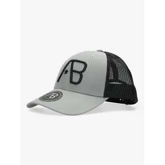 AB Lifestyle 2TONE RETRO TRUCKER CAP ULTIMATE GREY