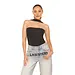 L.A Sisters CHOKER BODYSUIT BLACK