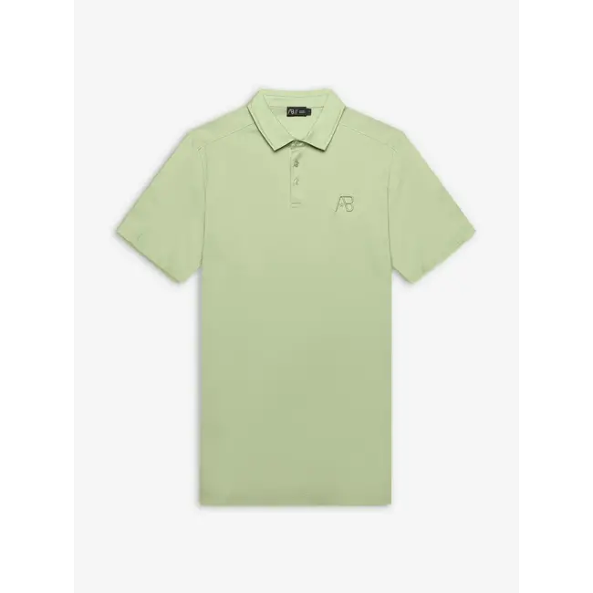 AB Lifestyle PREMIUM INTERLOCK POLO DESERT SAGE