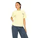 L.A Sisters SHORT SLEEVE OVERSIZED STRIPED TEE YELLOW