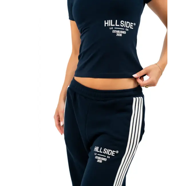 HILLSIDE STRIPE PANTS NAVY BLUE