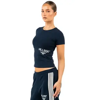 HILLSIDE STRIPE T-SHIRT NAVY BLUE