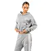 HILLSIDE STRIPE TRACK VEST GREY MELANGE