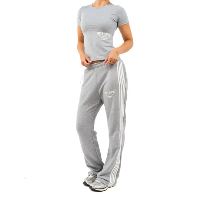 HILLSIDE STRIPE PANTS GREY MELANGE