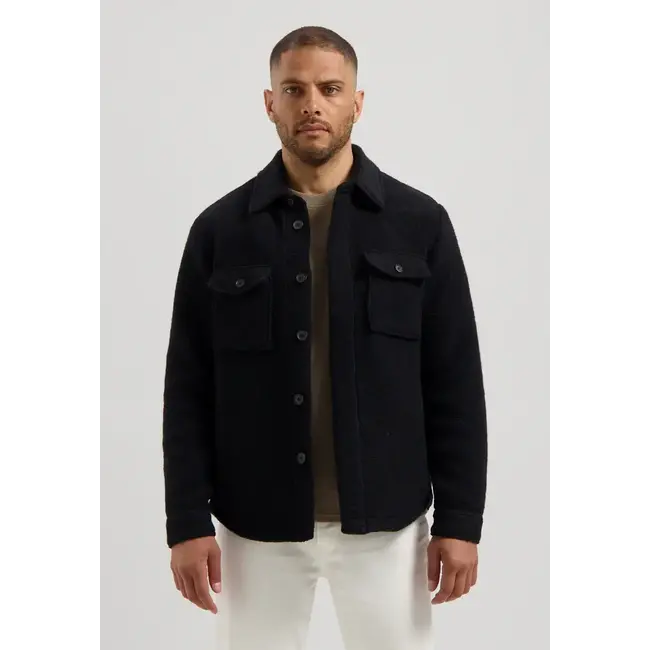 Dstrezzed TEPPE OVERSHIRT BLACK