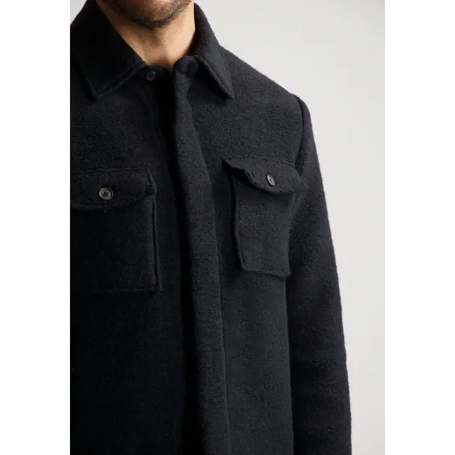 Dstrezzed TEPPE OVERSHIRT BLACK