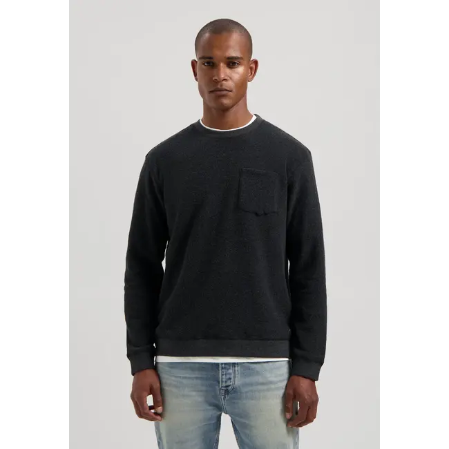 Dstrezzed DAMIEN CREWNECK ANTHRA MELANGE