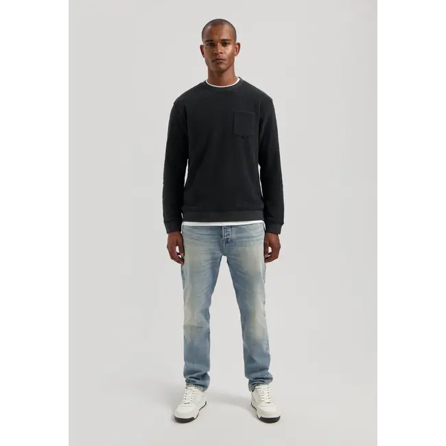 Dstrezzed DAMIEN CREWNECK ANTHRA MELANGE